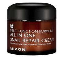 Veido kremas MIZON Snail Repair Cream 75ml, Drėkinantis ir odą komfortu aprūpinantis