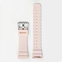 Strap for Casio G-Shock GMA-S2100 Student sports TPU Rubber Resin Quick Release Waterproof Watch Band Special Convex Bracelet For GMA-S2100 Series šviesiai rausvos spalvos