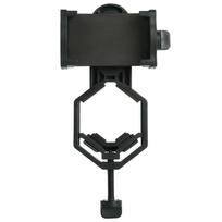 Universal Mobile Phone Holder Clamp Portable Spotting Scope Cellphone Adapter Mount Compatible Binoculars Monocular Microscope black
