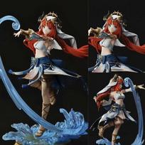 Genshin Impact 27cm High Pvc Anime Figure Nilou - Articulated Action Model Doll | Collectible Toy Desktop Ornament and Fan Present