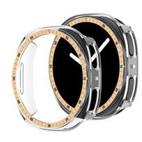 Metal scale+PC Case For Samsung galaxy watch 8 44mm 40mm Accessories Hollow Protective Bumper shell For galaxy watch 8 cover 44 galaxy watch 8 40mm auksas