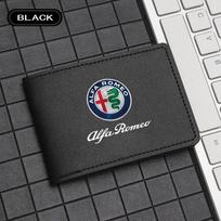 YDVU2 Auto Driver License Bag Car Driving Documents Card Holder Wallet For Alfa Romeo giulia stelvio giulietta 159 147 156 Accessories