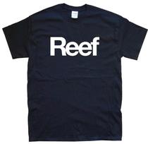 REEF New 100% Cotton T-shirt Mens Tees Top All Sizes S M L XL XXL Colours Black White S įvairiaspalvis