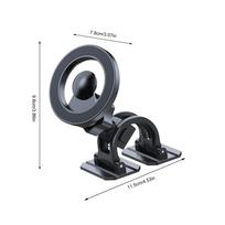 Magnet Phone Holder For Car Foldable Rotating Stand Car Magnet Phone Mount For Compatible Most Smartphones Dashboard Windshield