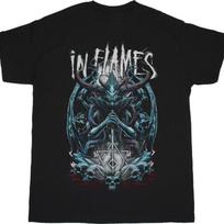 In Flames Kali Black T-Shirt S įvairiaspalvis