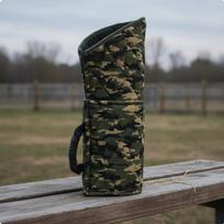 Šuns kandimo rankovė, Atakos treniruočių sunki rankos apsauga šunims, Profesionaliems naudotojams, Camouflage black