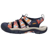 Keen x OUTDOOR AFRO Newport Retro Paplūdimio Basutės Vyriškos Tamsiai Mėlynos/Spalvotas Raštas Oranžinės 1026348 42 gray