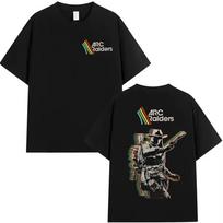 2026 Game Arc Raiders Vintage Graphic T Shirt Men's Cosplay Clothing Short Sleeve T-shirt Gothic Oversized Cotton T-shirts Streetwear S įvairiaspalvis