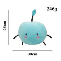 (Mėlyna) 25cm Stardew Valley Junimo pliušiniai žaislai Minkštos kimštos lėlės Vaikų dovana mėlyna