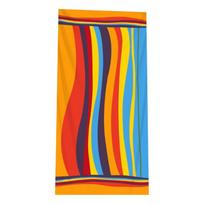 Stripe Microfiber Beach Towel Extra Large 75x150cm High Densities Yarn For Pool And Gym Use