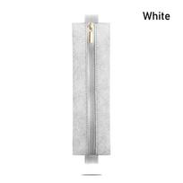 Lightweight Elastic Buckle Pen Bag Tyvek Portable Pencil Case Large Capacity Pen Holder Office Meeting balta