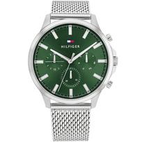 Tommy Hilfiger 1710499 Ryder Green Dial Men's Watch 44mm žalia