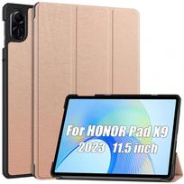 Skirtas HONOR Pad X9 dėklui 11,5 colio itin plonas apsauginis dėklas su stovu PU odiniu dangteliu, skirtas Honor Pad X9 2023 11,5 colio For HONOR Pad X9 auksas