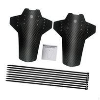 2x Bike Mudguard Front Rear Bicycle Mud Guard Spare Parts Wheel Protection Mudflap black