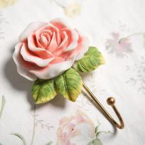 Širdies formos rožės dervos kabliukas Daugiafunkcis vienas kabliukas Namų dekoravimas Rose hook