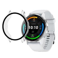 Garmin Venu 3 45mm Compatible Case - Hard Protective Smartwatch Case Transparent Tempered Glass Screen Phonillico®