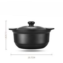 Haisidike DG serijos aukštos temperatūros keraminis troškintuvų puodas 1L clay pot for single use
