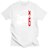 2025 new model Mens Clothing Hondo Crx Del Sol Vti T Shirt Cosuol Tee Shirt Foshion Tops Clothing Mens Short Sleeves Bottoming T S