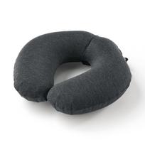 MUJI Fluffy Neck Dark 34 x 33 84475498 Cushion, Gray, Approx. cm,