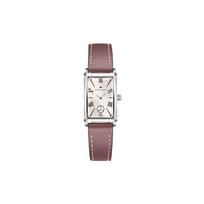 Hamilton Classic Series Kvarcinis Mechanizmas 30M Atsparus Vandeniui Laikrodis Moteriški Laikrodžiai Baltas Plienas Oda H11221814 Regular Watch Box,Pink Strap