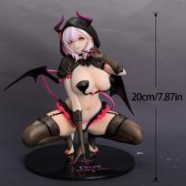 20CM Sukubas Sesuo Tina Seksuali Mergina PVC Veiksmo Figūrėlė Originali 18 ± Suaugusiųjų Kolekcionuojamas Modelis Helovino Kalėdų Dovana Žaislas