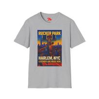 Rucker Park Harlem NYC Krepšinio marškinėliai, Streetballo legendų marškinėliai, Niujorkas 3XL