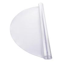 PVC Stalviršio Apsauga 42 Colių Apvalus Skaidrus Plastikinis Stalo Apsauginis Dangalas 2,0 mm Storio