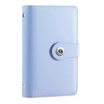 As Shown Banknote Collector Banknote Collection Album Collector Compact Size Plastic Construction 50 Pieces Capacity mėlyna