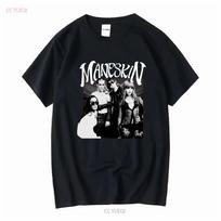 M?neskin T Shirt Vintage Maneskin Tour 2023 AN28399 Long Sleeves Vintage Washed Casual Breathable Unisex Graphic Fashion S įvairiaspalvis