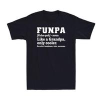 Funpa Definition Fun Grandpa Like A Grandpa But Cooler Fathers Day Men's T-shirt S įvairiaspalvis