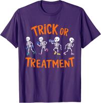 Design Halloween Funny Therpist Halloween Skeleton Unisex T-Shirt S įvairiaspalvis