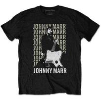 Johnny Marr Gitara Nuotrauka Marškinėliai Juodi Nauji S įvairiaspalvis