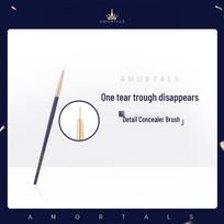 Ermuto #102 Detail Concealer Brush