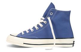 Converse Chuck Taylor All Star 1970s Hi Top True High top Canvas Shoes Unisex Blue White 151226c 44 blue