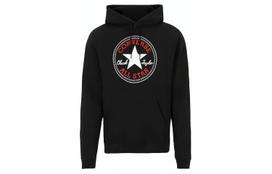 Converse Go To All Star Sweatshirts Unisex Black Hooded Moderate Regular 10025470-A01 M