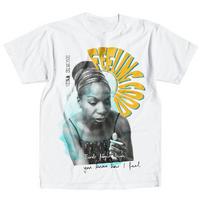 Retro Žinai, kaip aš jaučiuosi Nina Simone marškinėliai Klasikiniai balti Unisex S-4XL IM1042 S įvairiaspalvis