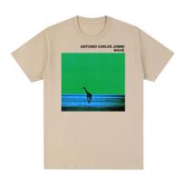 Wave ANTONIO CARLOS JOBIM Vintage t-shirt Bossa Nova Latin Jazz Stan Getz Joao Cotton Men T shirt New TEE TSHIRT Womens tops S įvairiaspalvis
