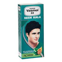 Vasmol Super Vasmol Kesh Kala Hair Colour Liquid Oil With Nourishing Almond Protein And Rare Herbs Pack Of 1 100Ml