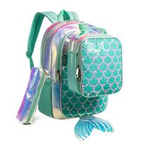 School Bags Backpacks for School Teenagers Girls Waterproof Spine Protection Schoolbag Sequined Detachable Lunch Bag  Girls Bags