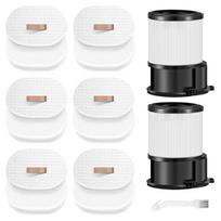 15 vnt. HEPA filtrų rinkinys „Shark“ belaidžiams dulkių siurbliams IP1251 IP3251