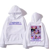 Kpop Demon Hunters HUNTRIX Saja Boys Hoodies Casual Gift Sweatshirt Women Men High Street Pullovers Long Sleeve S