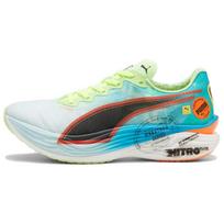 Puma Deviate Nitro Elite 3 Maratono Serija Vyriški Sportbačiai Mėlyni Nitro-Mėlyni Fizzzy-Apple 310197-01 46 blue