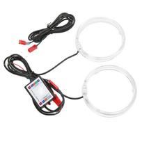 Angel Eyes Light Multi Color Round Halo Ring Headlights with APP Control for Car Headlight Retrofit