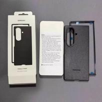 Samsung Galaxy Z Fold 7 High Quality Eco Leather Phone Case Business Soft Touch Kindsuit Cover For fold7 Full Protective Shell Black