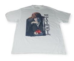 Death Note Light Yagami T Shirt Size XL White Anime Shonen Jump Manga  Unisex T-Shirt XXXXL