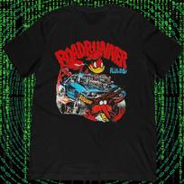 Cartool Road Runner Wile E. Coyote Heavy Metal T Shirt S-4XL MEN 1993 EG252 Unisex T-Shirt L