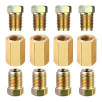 Inverted Flares  Brake Line Fittings Nuts Assortment 3/8-24 Inverted 3/16 Kit Se 1