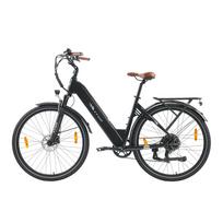 TTGO C3PRO baltas/juodas/žalias/raudonas 250W variklis, 36V 20AH baterija, 28*2.0 colio padangos, 7 pavarų miesto elektrinis dviratis juoda