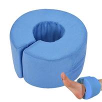 Foot Support Pillow Foot Ankle Elevation Leg Support Pillow Ankle Protector Support Cover Heel Elevator Wedges Heel Protectors mėlyna
