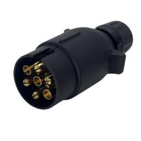 12V 7 To 13 Pin Socket Adapter For Trailer Caravan Towing Electric Socket Plug Converter For Car Truck One Size